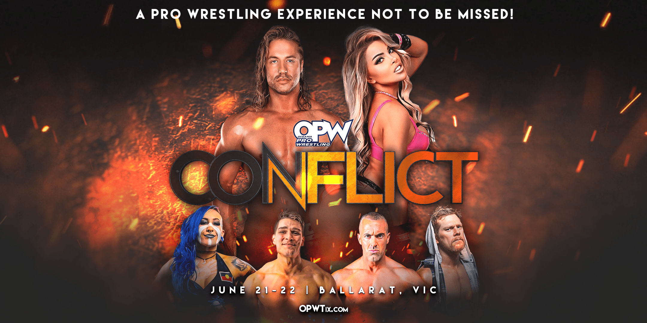 Conflict Tickes On Sale Now