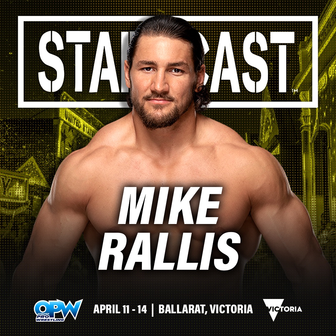 Mike Rallis ready to rumble at Starrcast Downunder