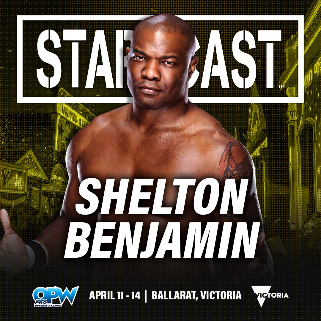 Shelton Benjamin announced for Starrcast Downunder