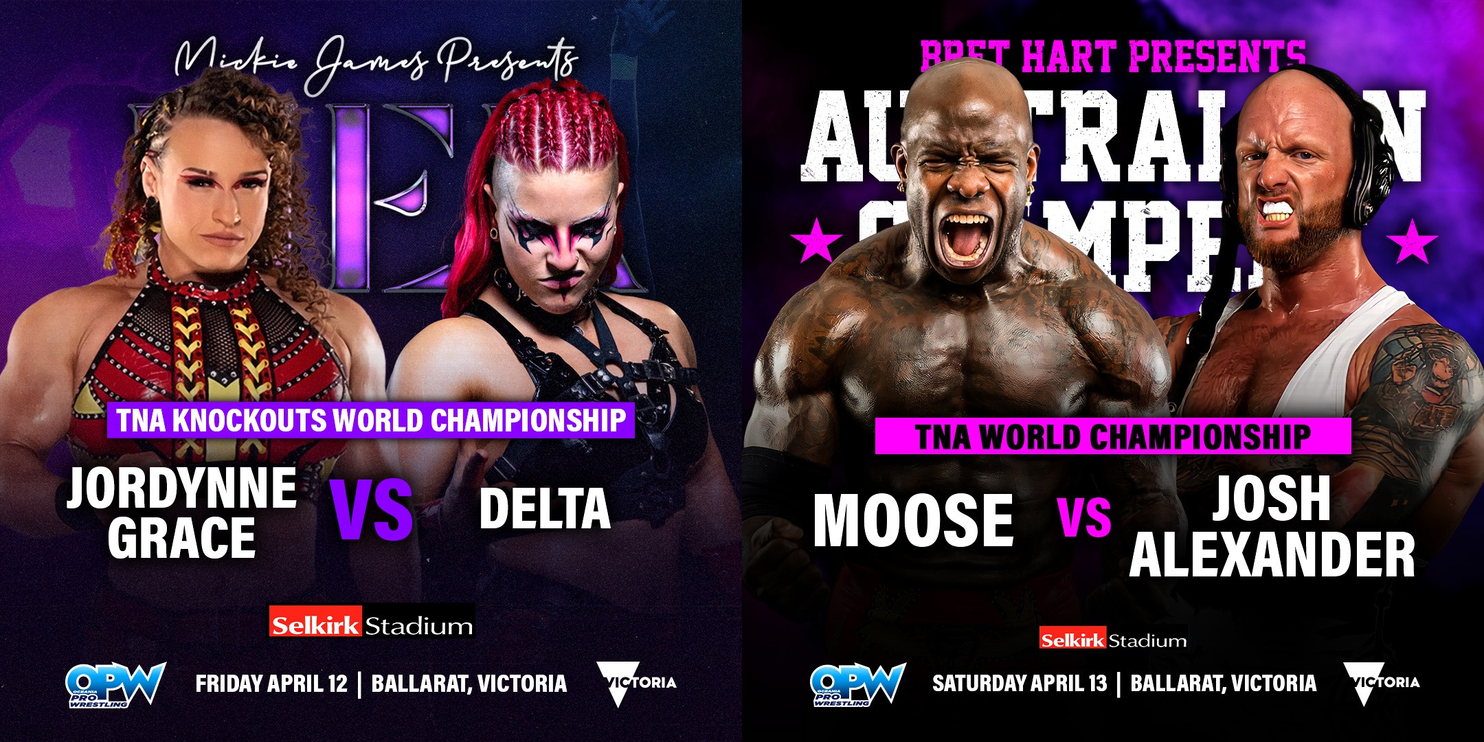 TNA World Championship Matches Announced For Starrcast Downunder