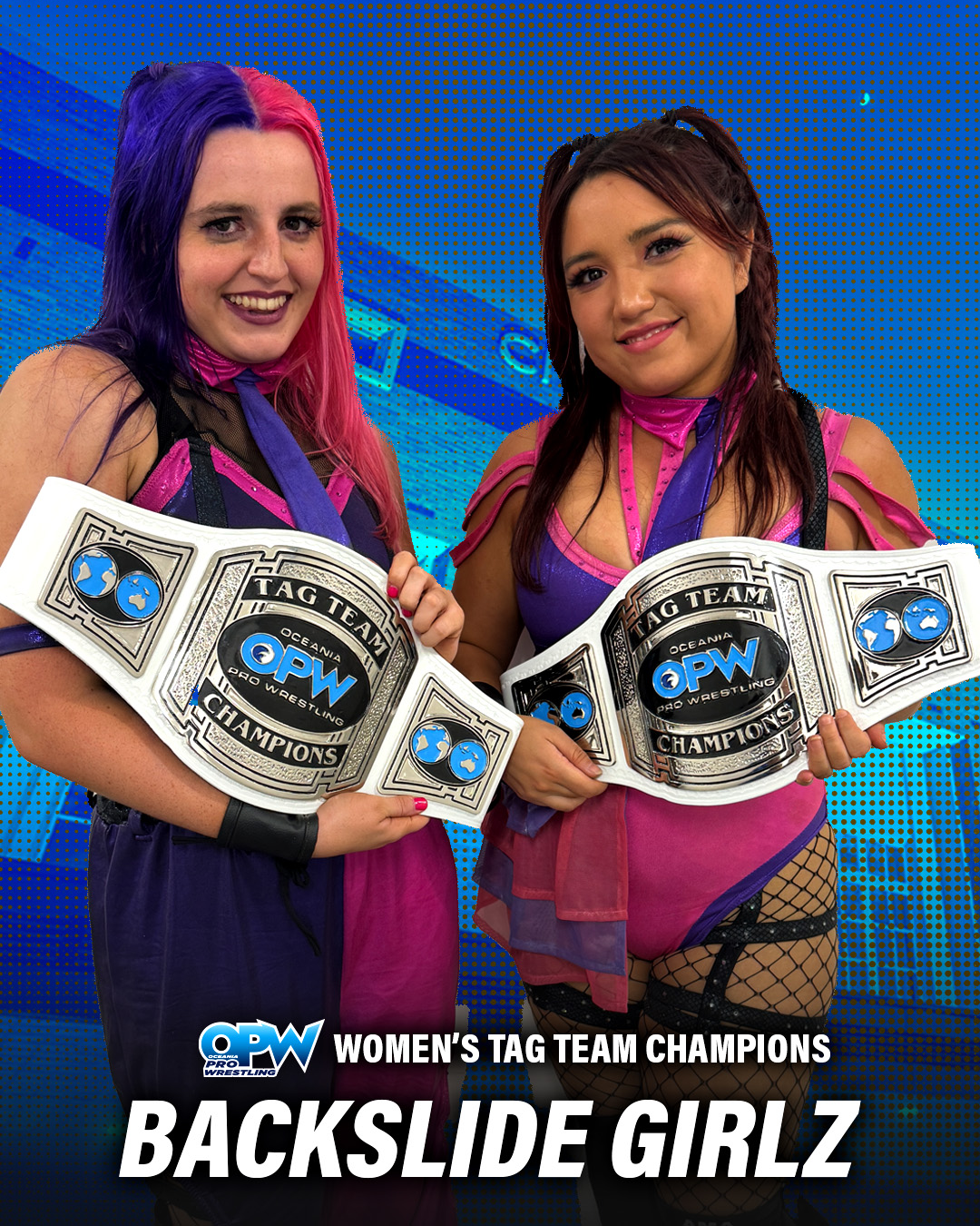 OPW Women's Tag Team Champions - Backslide Girlz
