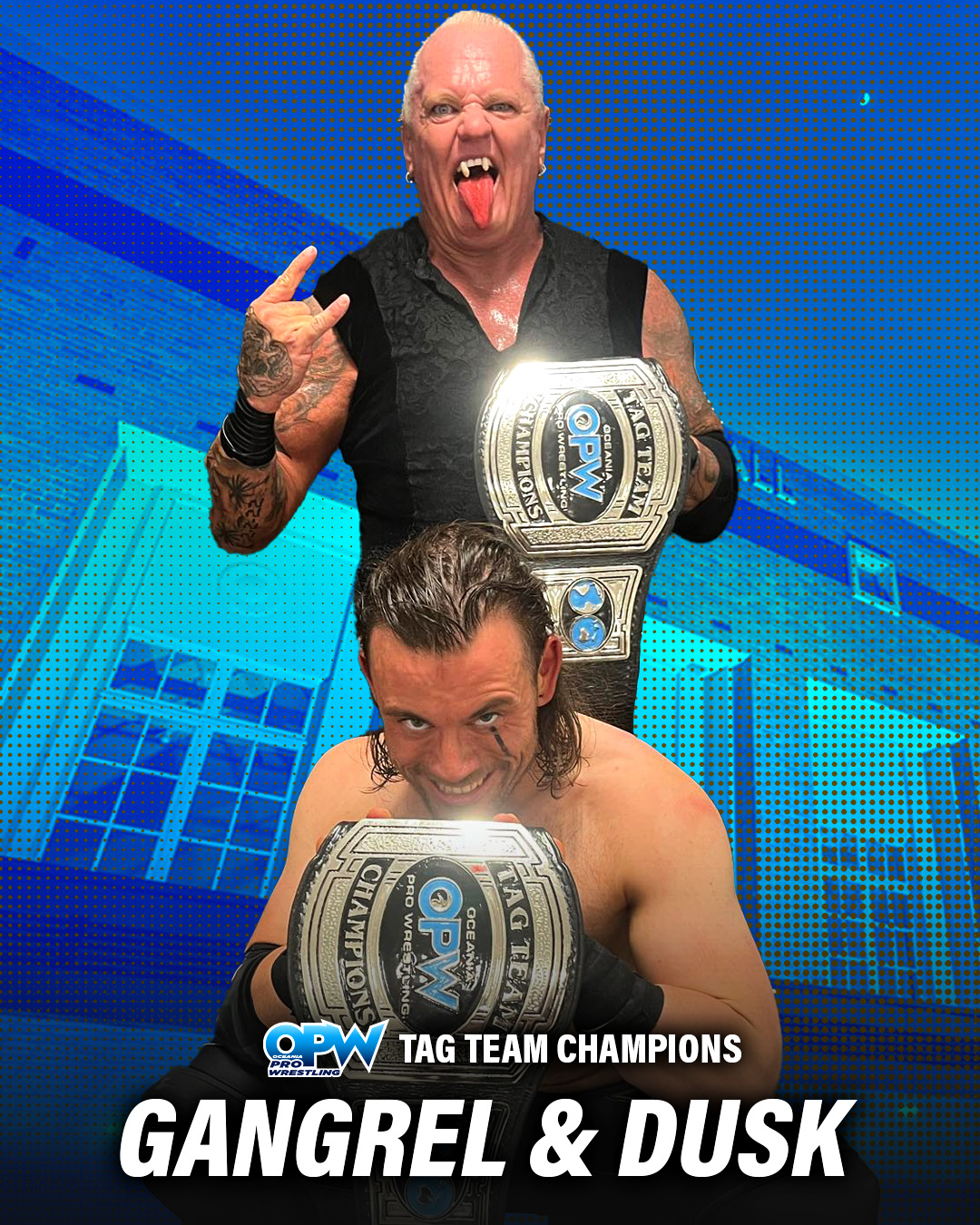 OPW Tag Team Champions - Gangrel & Edward Dusk